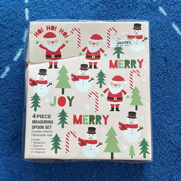 Ho Ho Ho Ceramic Measuring Spoons | Christmas Measuring Spoons - Picture 3 of 8